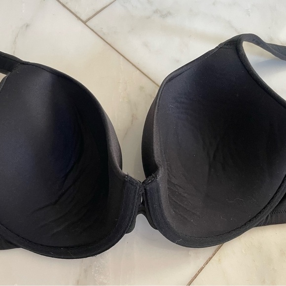 Cacique, 44B, women’s black Lightly Lined Tshirt Bra, underwire comfort support - Picture 3 of 6
